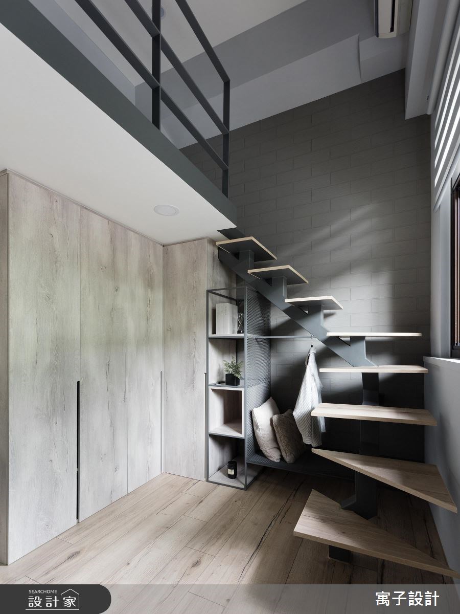23坪新成屋(5年以下)＿現代風書房案例圖片＿寓子設計＿寓子_爵士BLUES I之15