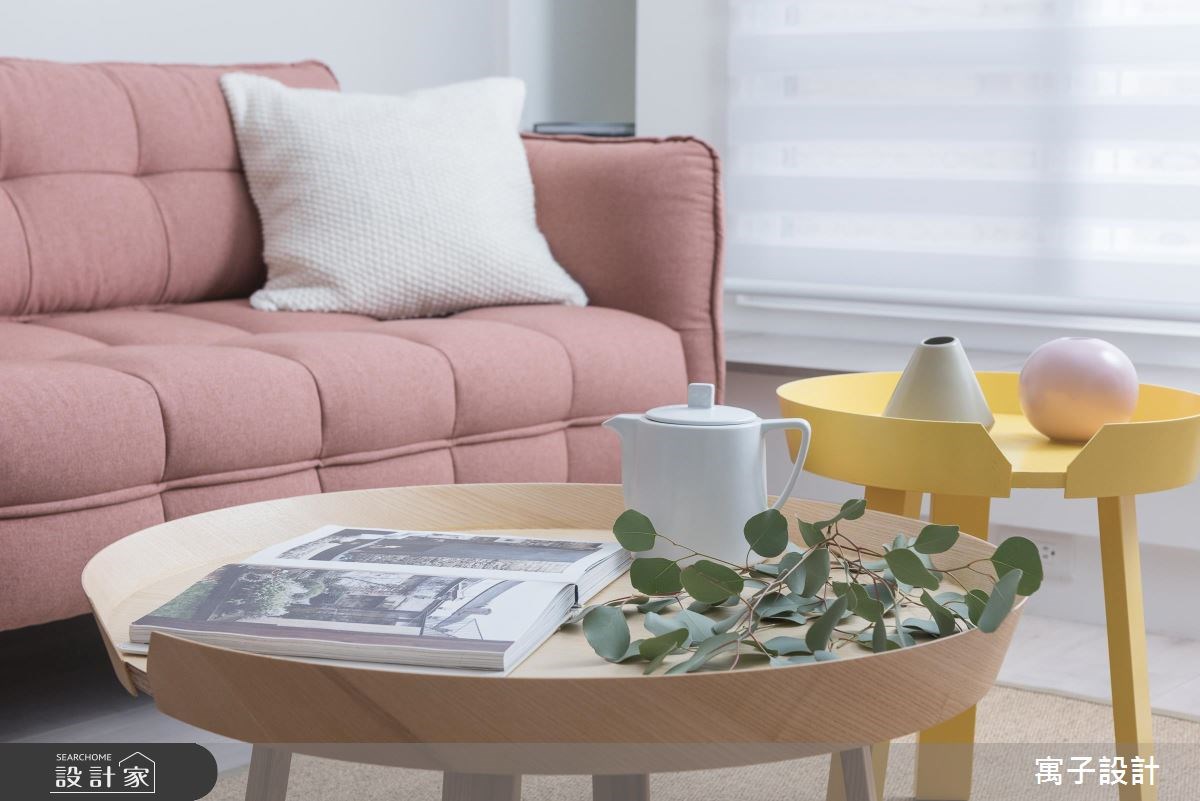 20坪老屋(16~30年)＿北歐風客廳案例圖片＿寓子設計＿寓子_春漾之5