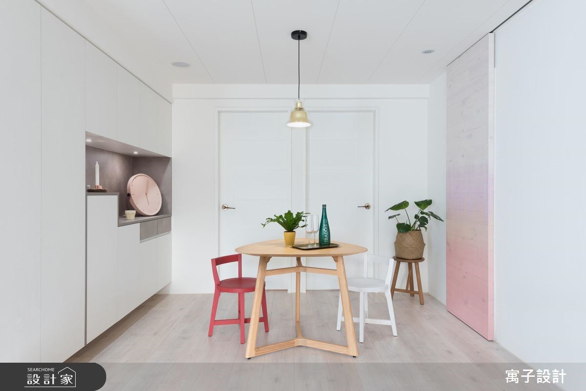 20坪老屋(16~30年)＿北歐風餐廳案例圖片＿寓子設計＿寓子_春漾之8