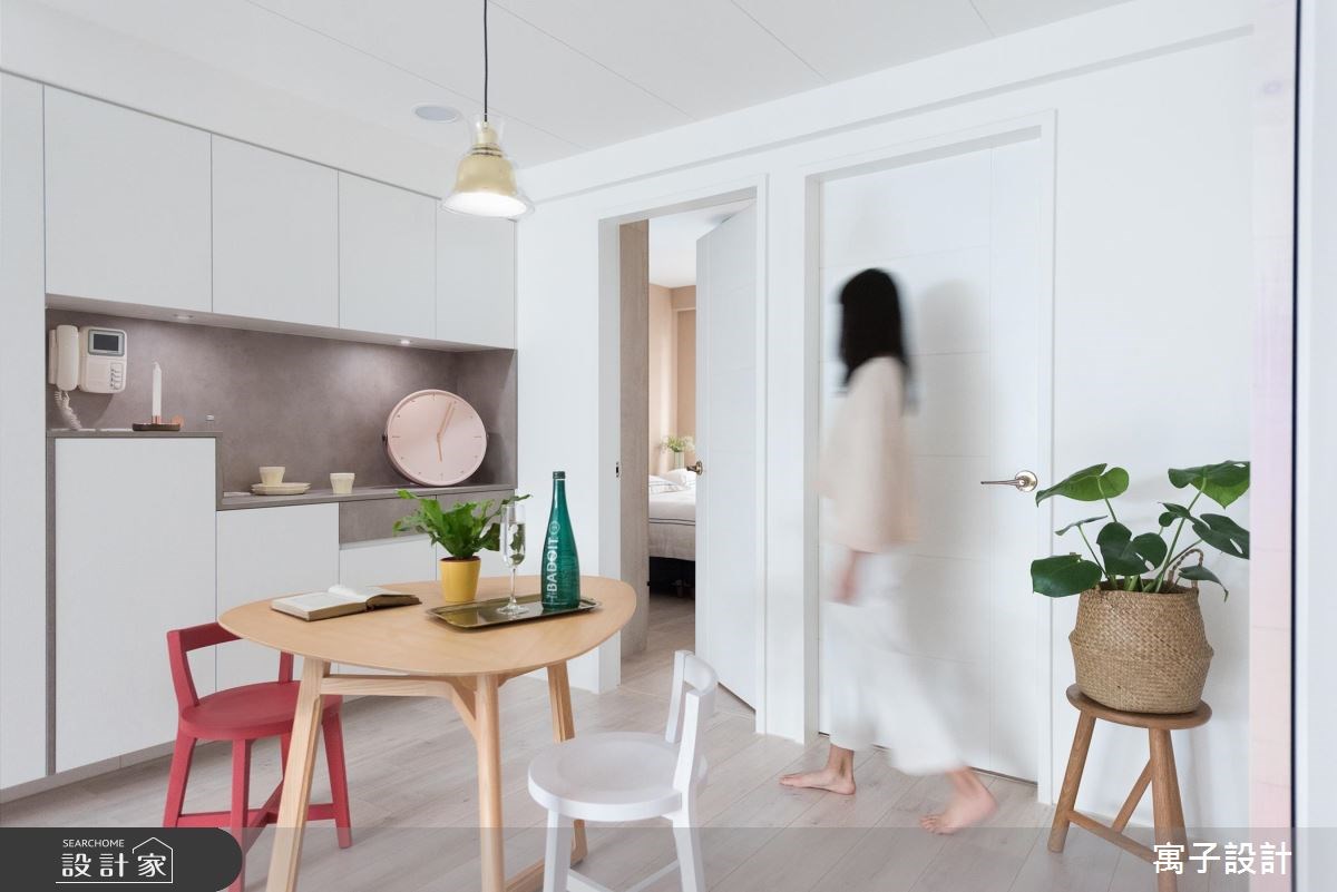 20坪老屋(16~30年)＿北歐風餐廳案例圖片＿寓子設計＿寓子_春漾之9