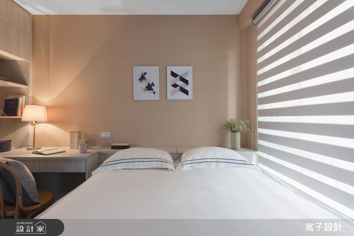 20坪老屋(16~30年)＿北歐風臥室案例圖片＿寓子設計＿寓子_春漾之10