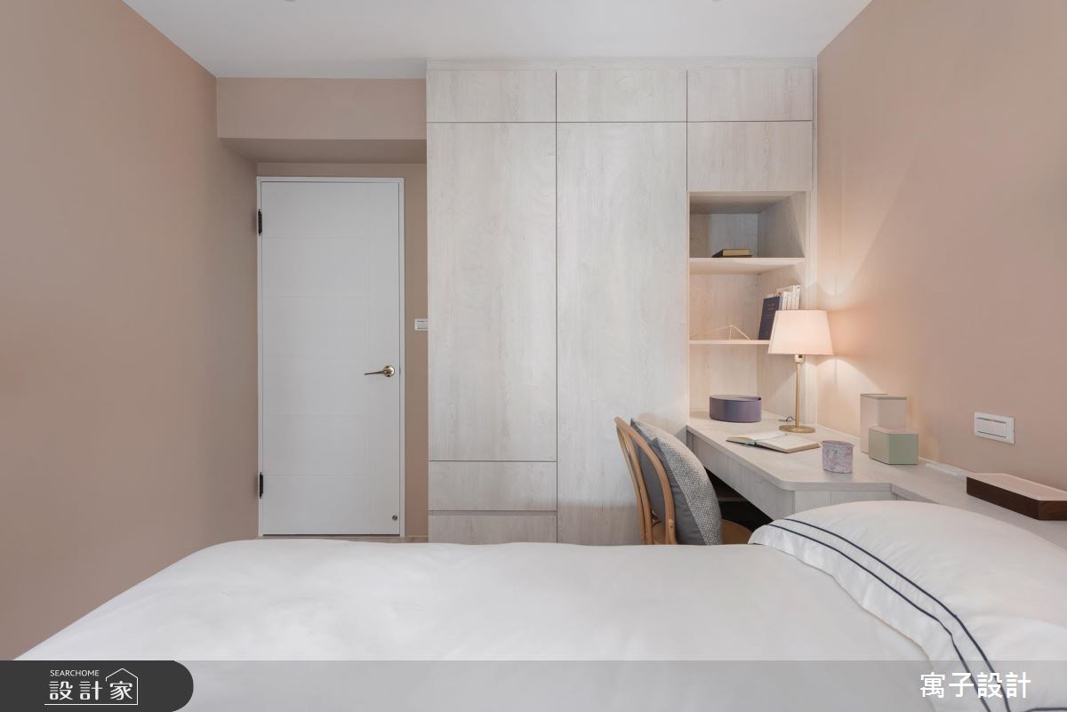 20坪老屋(16~30年)＿北歐風臥室案例圖片＿寓子設計＿寓子_春漾之11