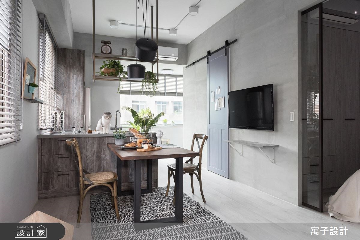 12坪老屋(16~30年)＿北歐風餐廳案例圖片＿寓子設計＿寓子_倆倆之4
