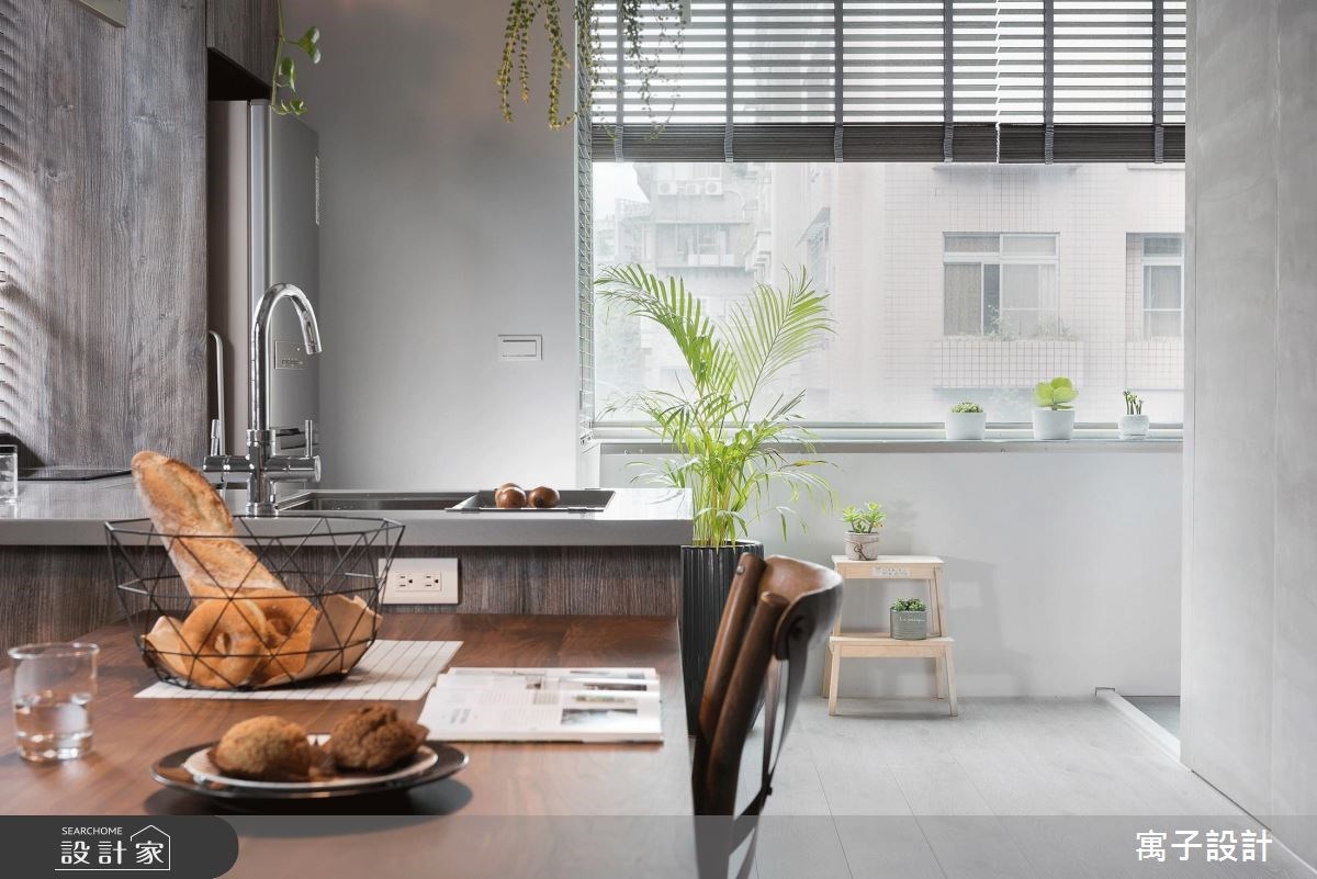 12坪老屋(16~30年)＿北歐風餐廳案例圖片＿寓子設計＿寓子_倆倆之7