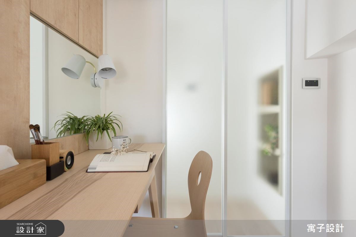 11坪新成屋(5年以下)＿北歐風臥室案例圖片＿寓子設計＿寓子_早安，日和 !之12