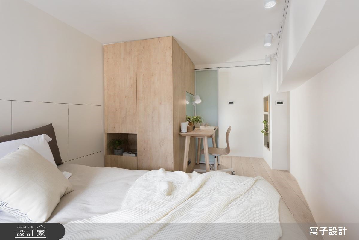 11坪新成屋(5年以下)＿北歐風臥室案例圖片＿寓子設計＿寓子_早安，日和 !之13
