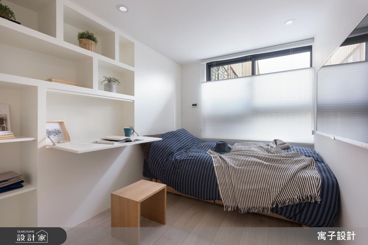 11坪新成屋(5年以下)＿北歐風臥室案例圖片＿寓子設計＿寓子_早安，日和 !之8473