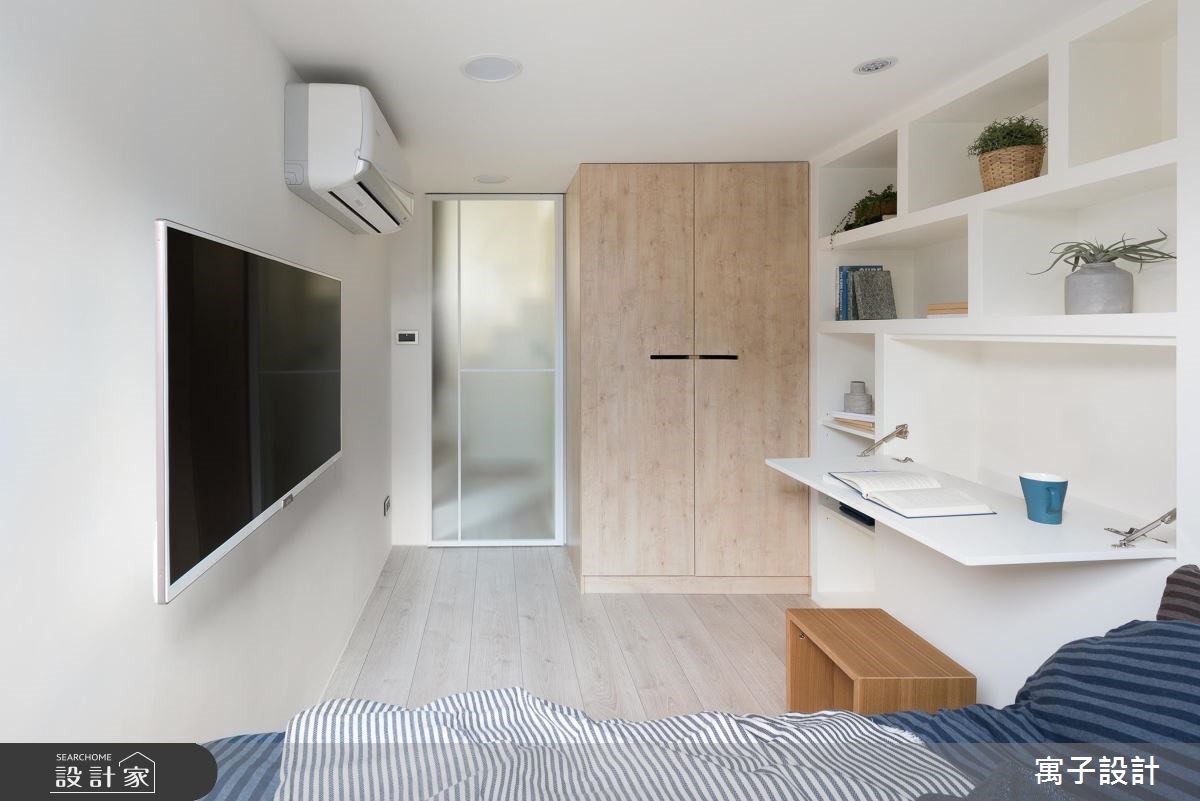11坪新成屋(5年以下)＿北歐風臥室案例圖片＿寓子設計＿寓子_早安，日和 !之16
