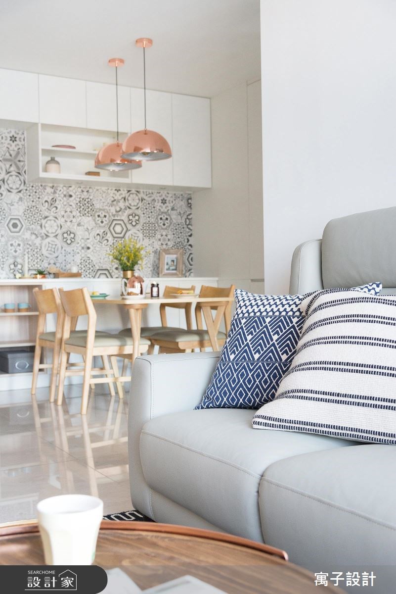 24坪新成屋(5年以下)＿現代風客廳案例圖片＿寓子設計＿寓子_木‧原粹之7