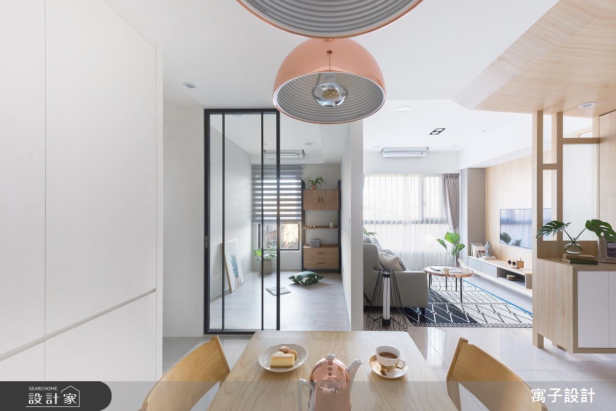 24坪新成屋(5年以下)＿現代風餐廳案例圖片＿寓子設計＿寓子_木‧原粹之12