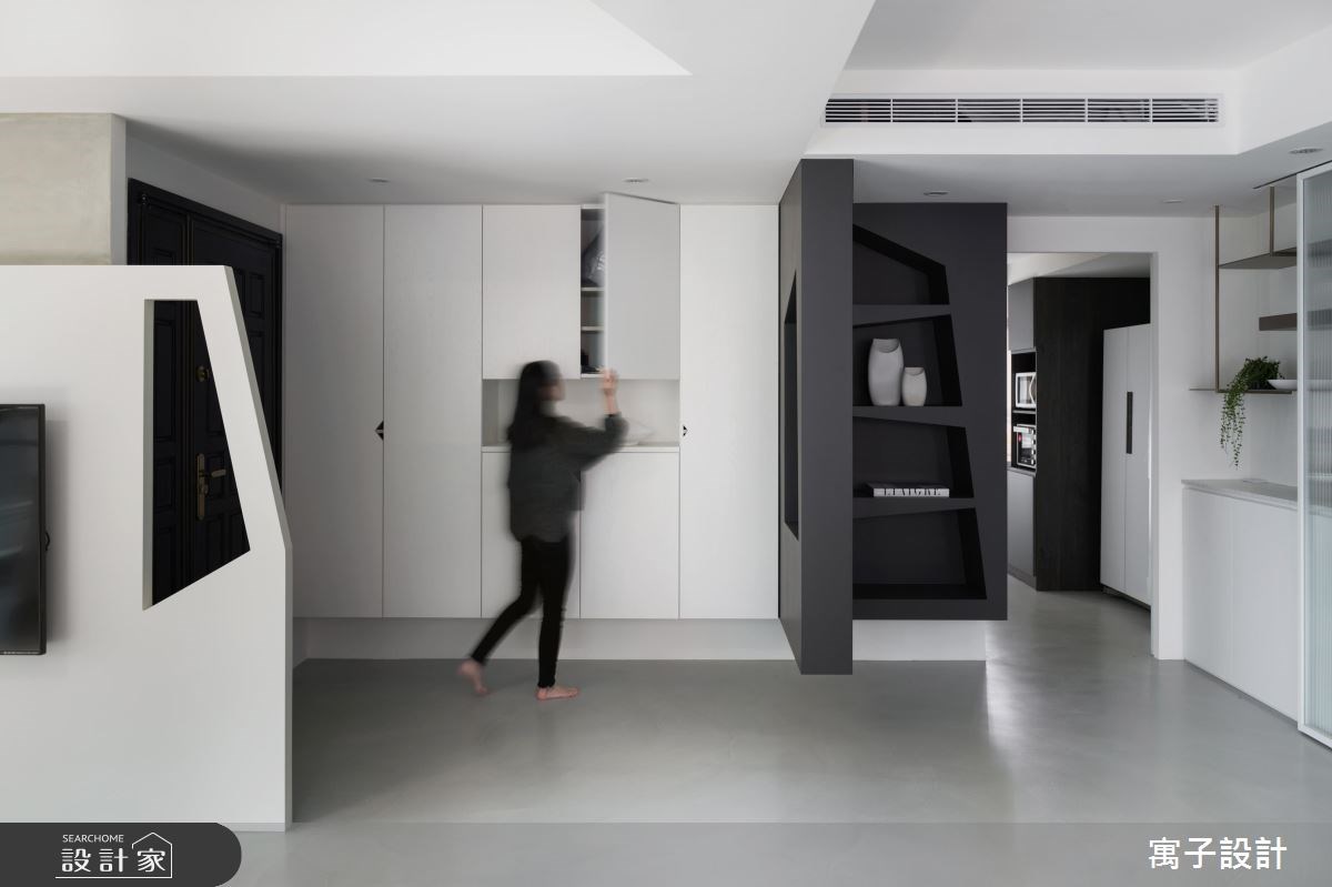 40坪老屋(16~30年)＿現代風玄關案例圖片＿寓子設計＿寓子_12.F之2