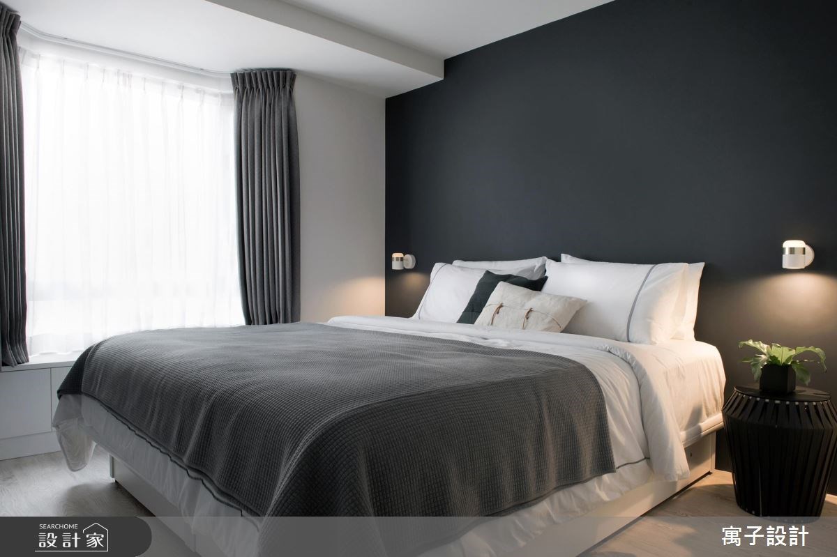 40坪老屋(16~30年)＿現代風臥室案例圖片＿寓子設計＿寓子_12.F之14