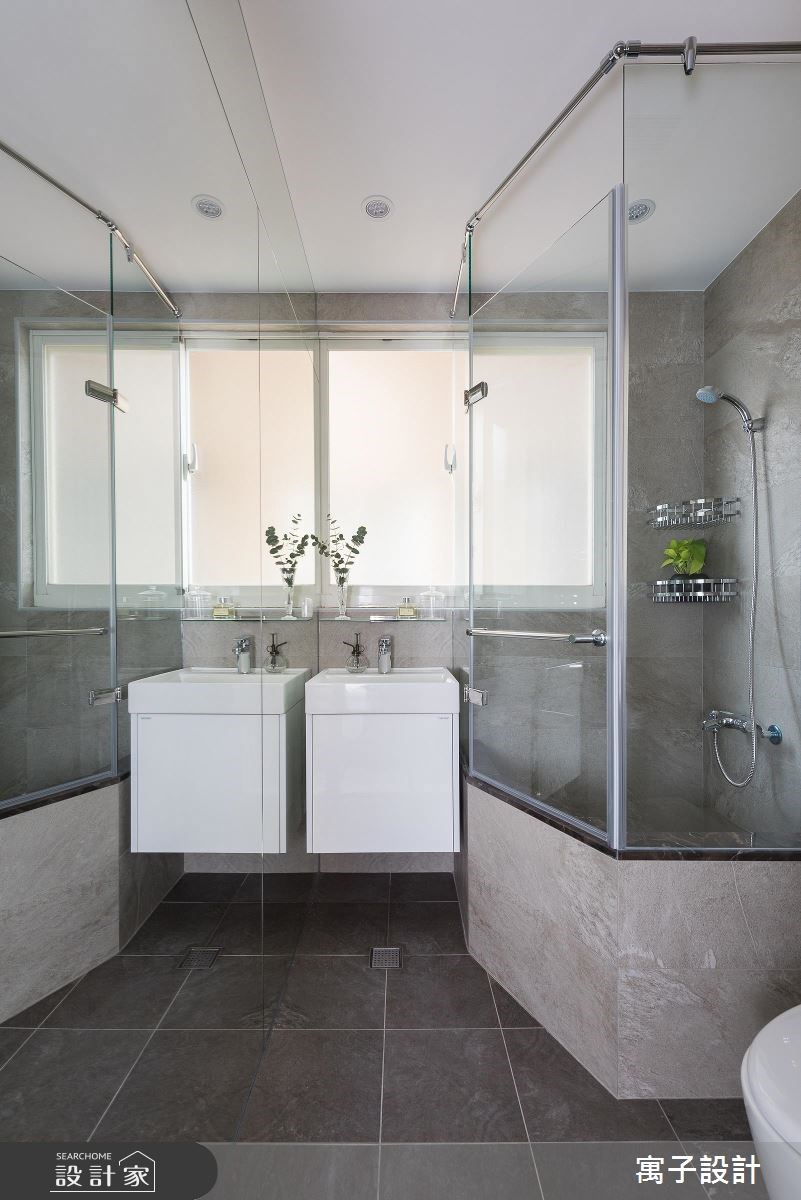 30坪老屋(16~30年)＿休閒風浴室案例圖片＿寓子設計＿寓子_Always之12