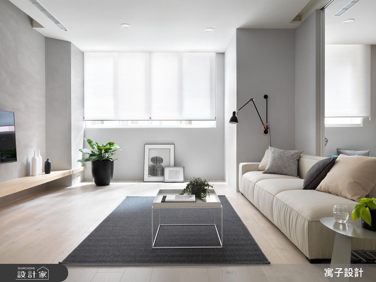 40坪老屋(16~30年)＿北歐風客廳案例圖片＿寓子設計＿寓子_Gary Star之4