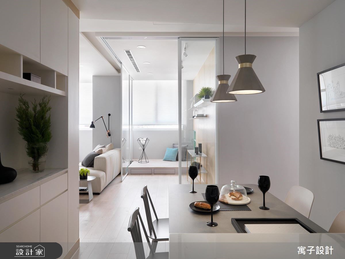 40坪老屋(16~30年)＿北歐風餐廳案例圖片＿寓子設計＿寓子_Gary Star之12