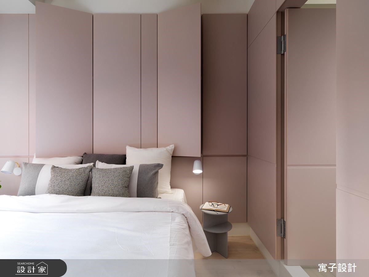 40坪老屋(16~30年)＿北歐風臥室案例圖片＿寓子設計＿寓子_Gary Star之14