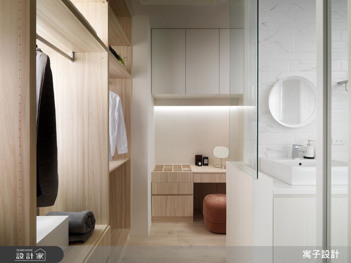 40坪老屋(16~30年)＿北歐風更衣間案例圖片＿寓子設計＿寓子_Gary Star之16