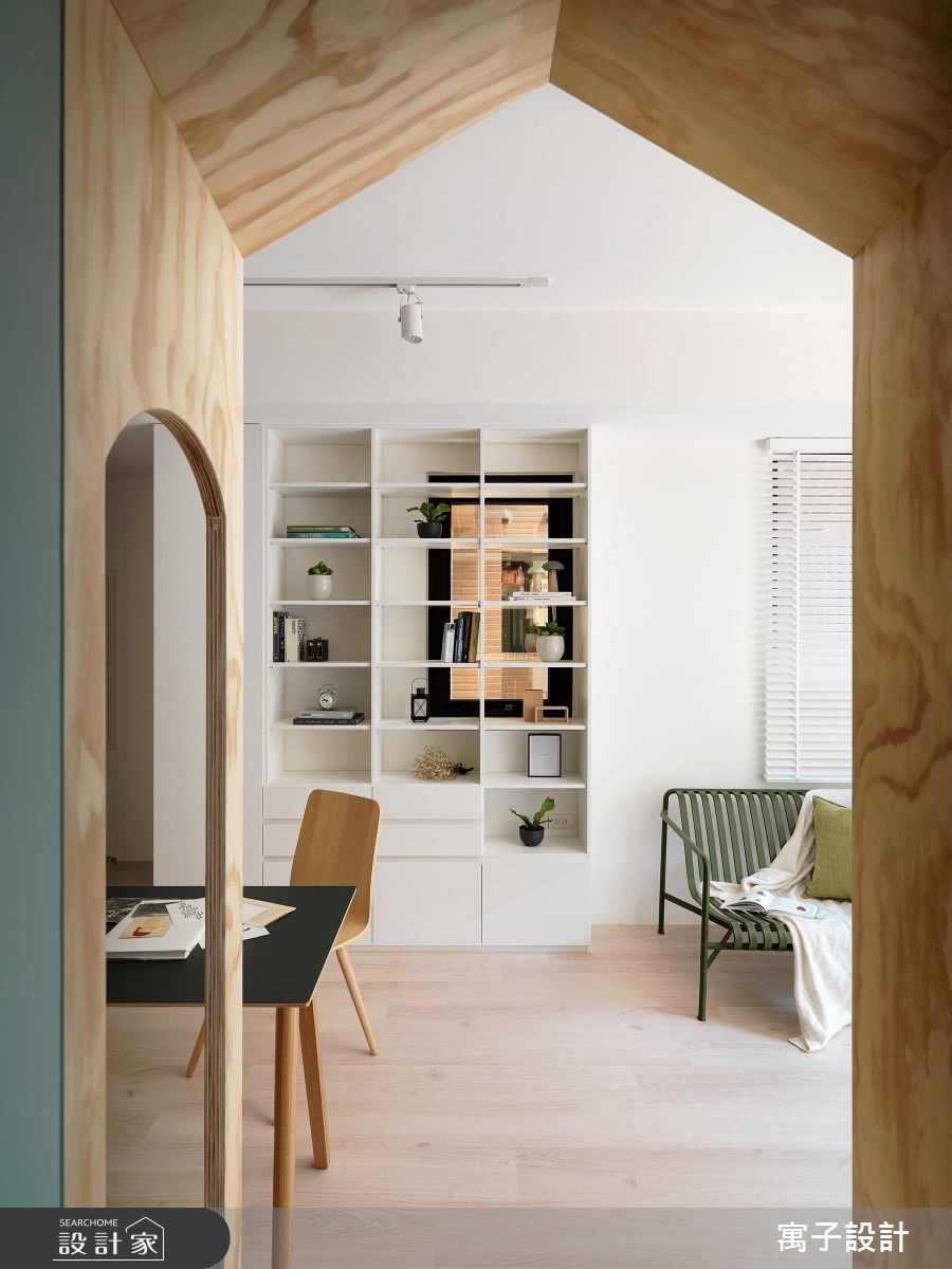 17坪新成屋(5年以下)＿北歐風餐廳案例圖片＿寓子設計＿寓子_森木木之9