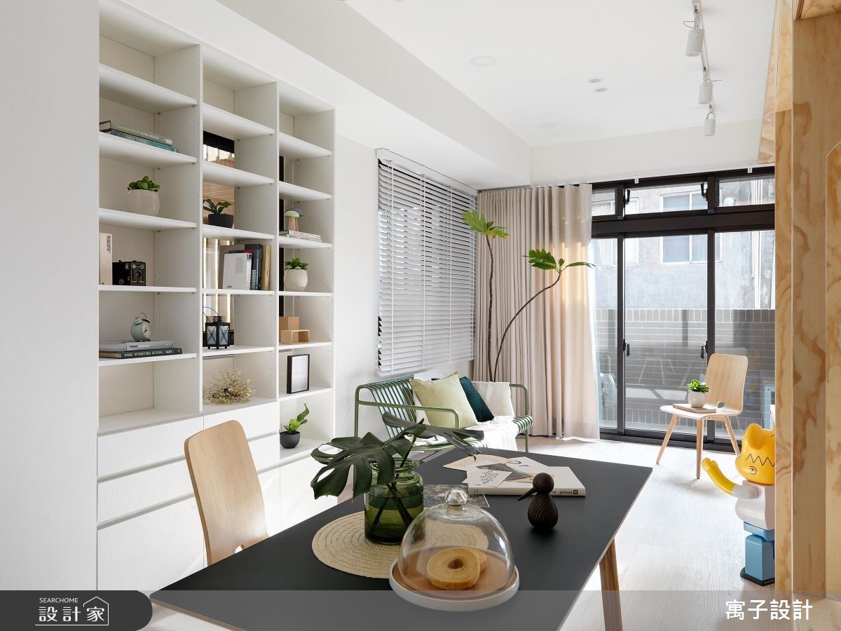17坪新成屋(5年以下)＿北歐風餐廳案例圖片＿寓子設計＿寓子_森木木之8