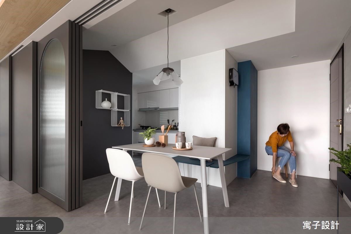 30坪新成屋(5年以下)＿北歐風餐廳案例圖片＿寓子設計＿寓子_你好Liho之10