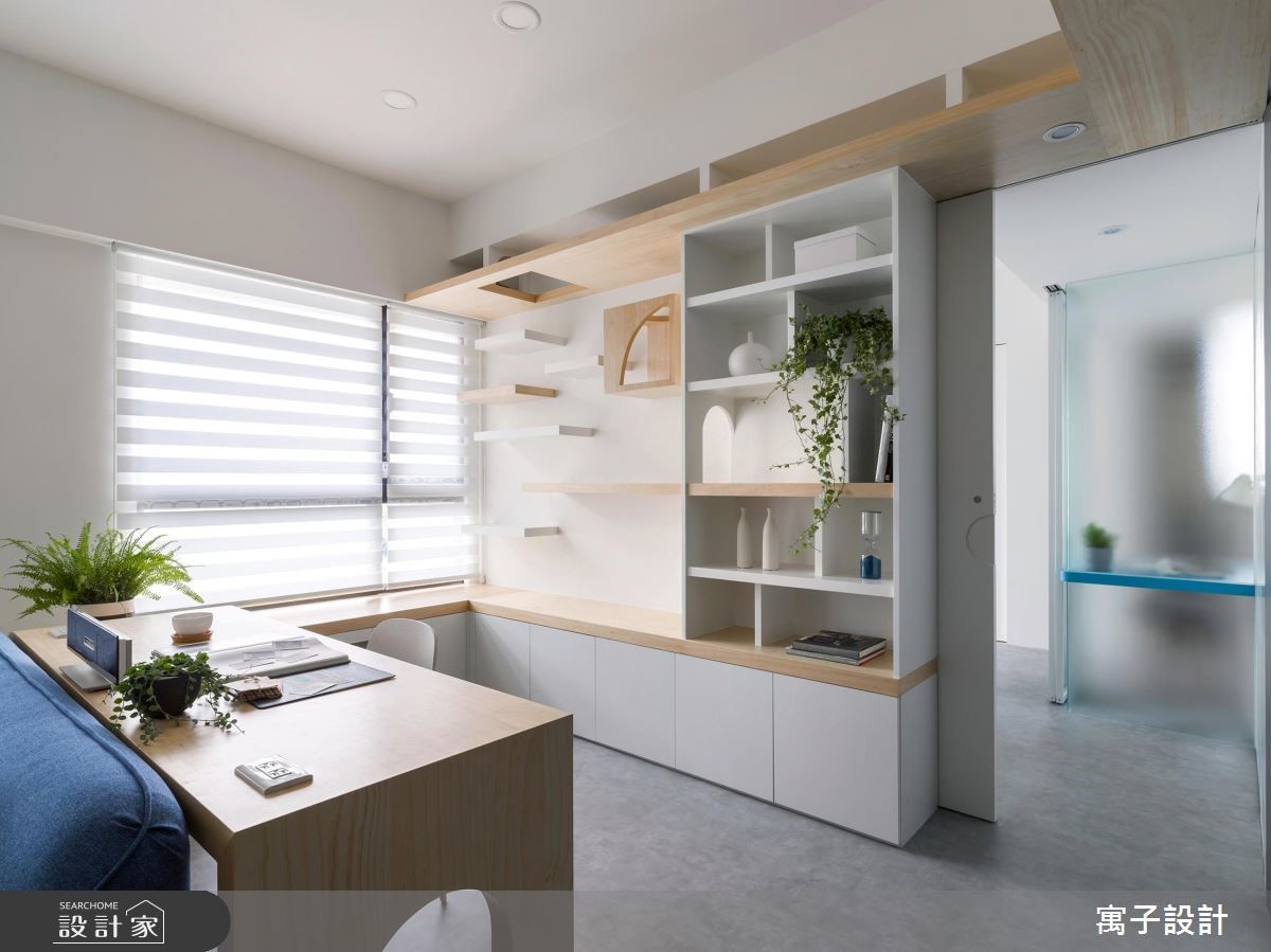 30坪新成屋(5年以下)＿北歐風工作區寵物案例圖片＿寓子設計＿寓子_你好Liho之11