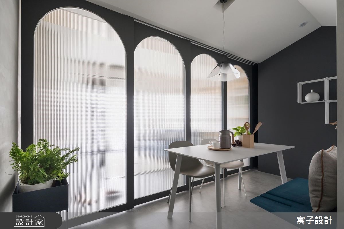30坪新成屋(5年以下)＿北歐風餐廳案例圖片＿寓子設計＿寓子_你好Liho之3