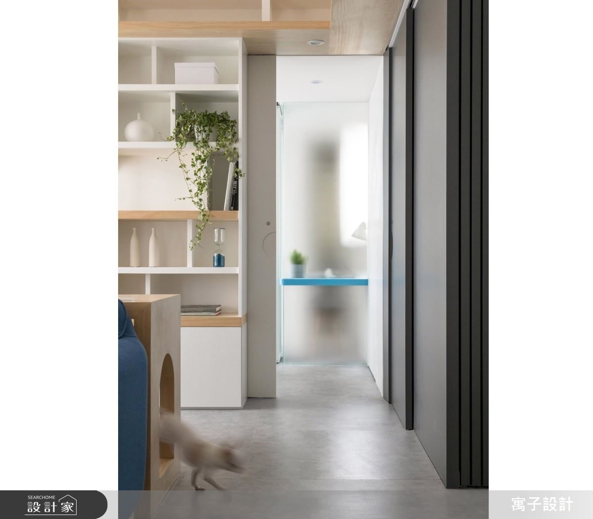 30坪新成屋(5年以下)＿北歐風工作區寵物案例圖片＿寓子設計＿寓子_你好Liho之16