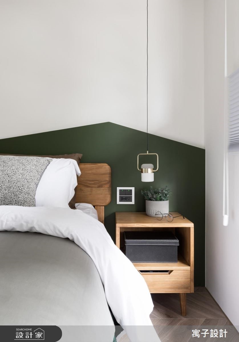 22坪新成屋(5年以下)＿雅痞風臥室案例圖片＿寓子設計＿寓子_陸層之12