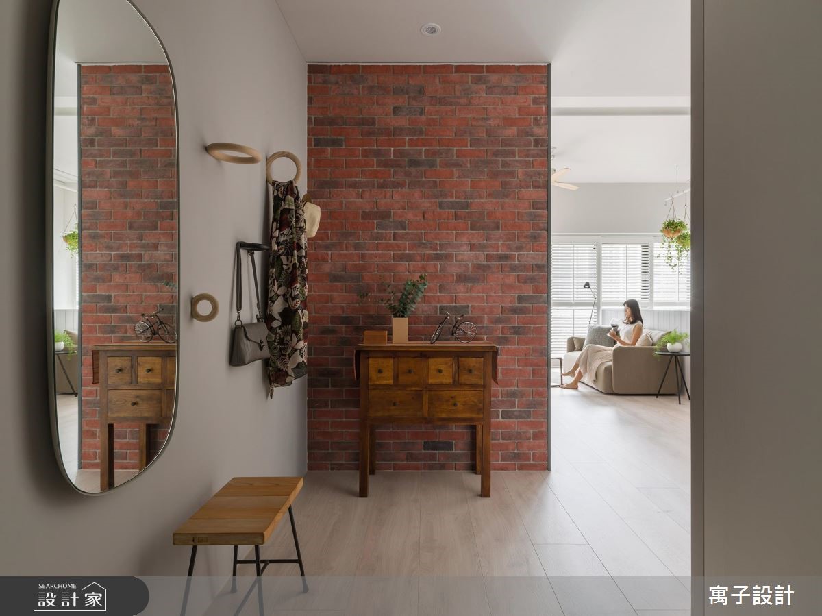 40坪新成屋(5年以下)＿北歐風案例圖片＿寓子設計＿寓子_Chic house之1