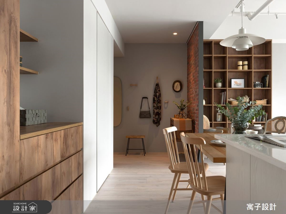 40坪新成屋(5年以下)＿北歐風餐廳案例圖片＿寓子設計＿寓子_Chic house之10