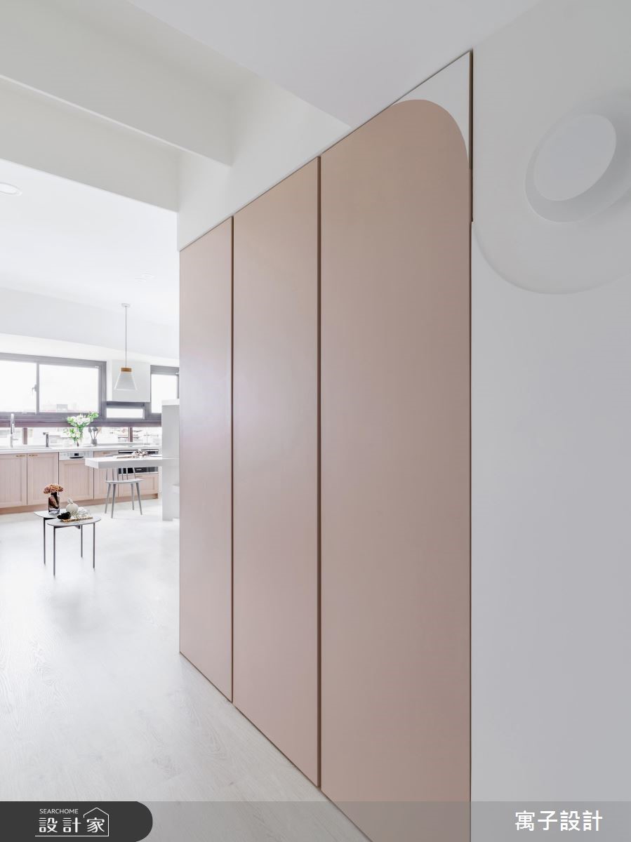19坪新成屋(5年以下)＿北歐風走廊案例圖片＿寓子設計＿寓子_Hebbe之2