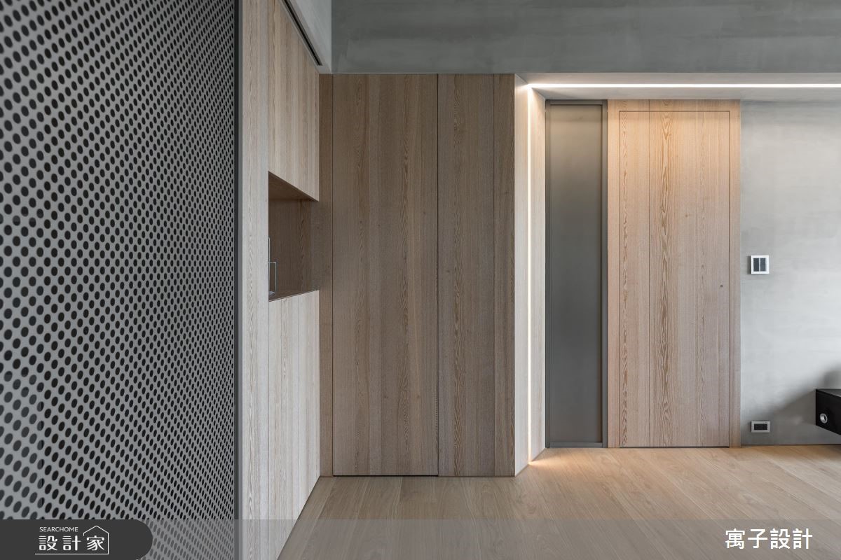 30坪新成屋(5年以下)＿北歐風玄關案例圖片＿寓子設計＿寓子_H°之2