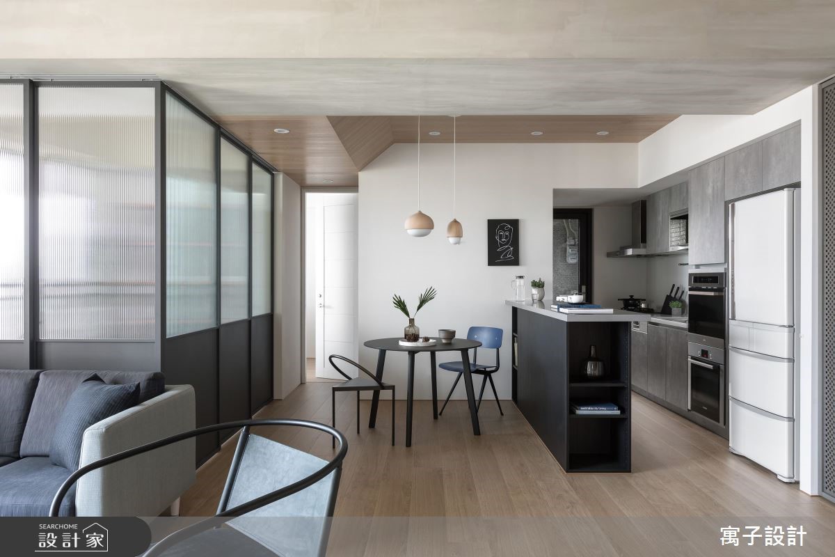 30坪新成屋(5年以下)＿北歐風客廳餐廳案例圖片＿寓子設計＿寓子_H°之9