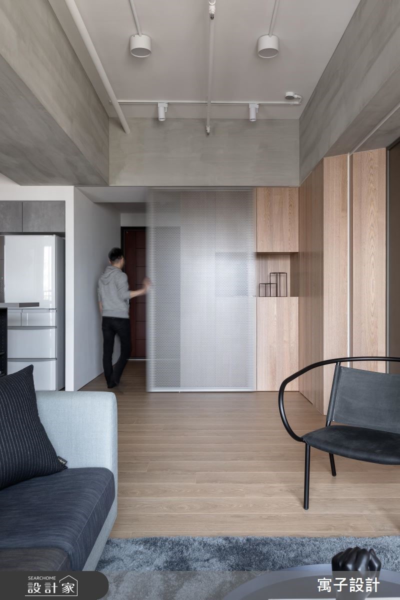 30坪新成屋(5年以下)＿北歐風玄關案例圖片＿寓子設計＿寓子_H°之4