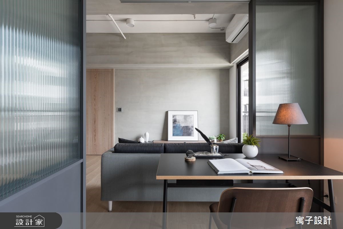 30坪新成屋(5年以下)＿北歐風書房案例圖片＿寓子設計＿寓子_H°之16