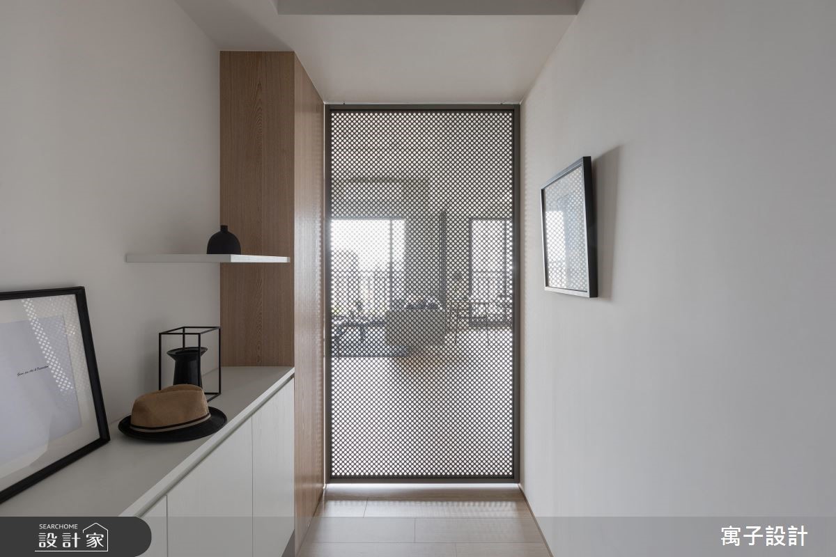 30坪新成屋(5年以下)＿北歐風玄關案例圖片＿寓子設計＿寓子_H°之1