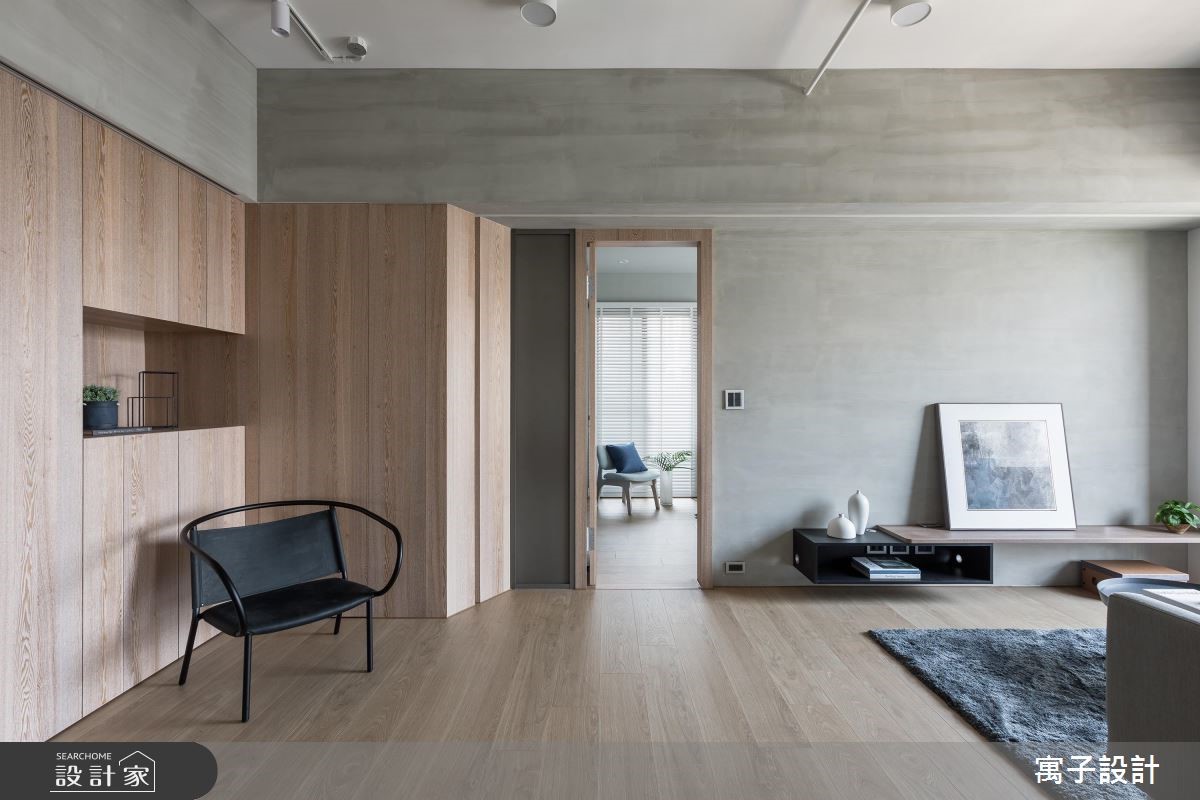 30坪新成屋(5年以下)＿北歐風玄關案例圖片＿寓子設計＿寓子_H°之6