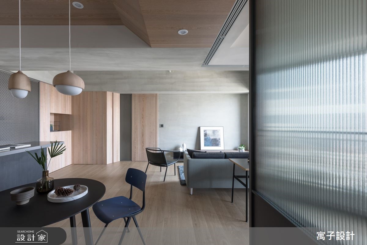 30坪新成屋(5年以下)＿北歐風餐廳案例圖片＿寓子設計＿寓子_H°之11