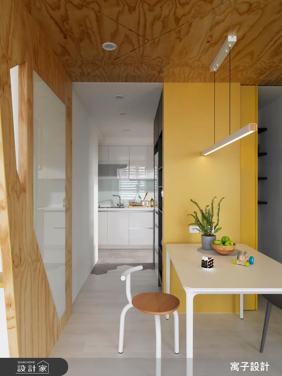 30坪新成屋(5年以下)＿北歐風餐廳案例圖片＿寓子設計＿寓子_遊樂園之13