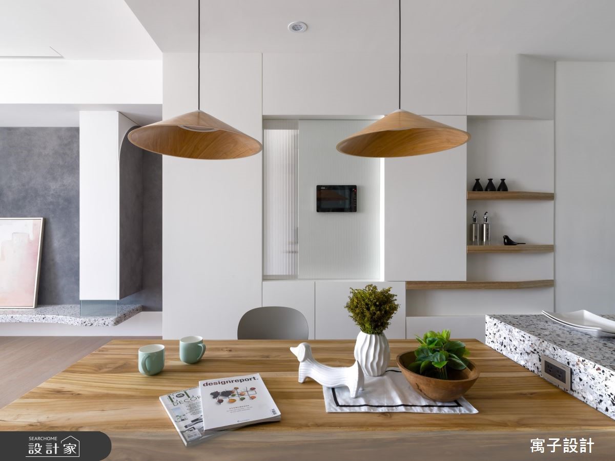 21坪新成屋(5年以下)＿北歐風餐廳案例圖片＿寓子設計＿寓子_薄荷森林之10
