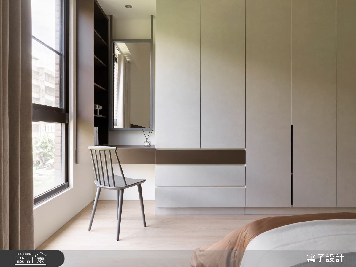 25坪老屋(16~30年)＿北歐風臥室案例圖片＿寓子設計＿寓子_mumu之14