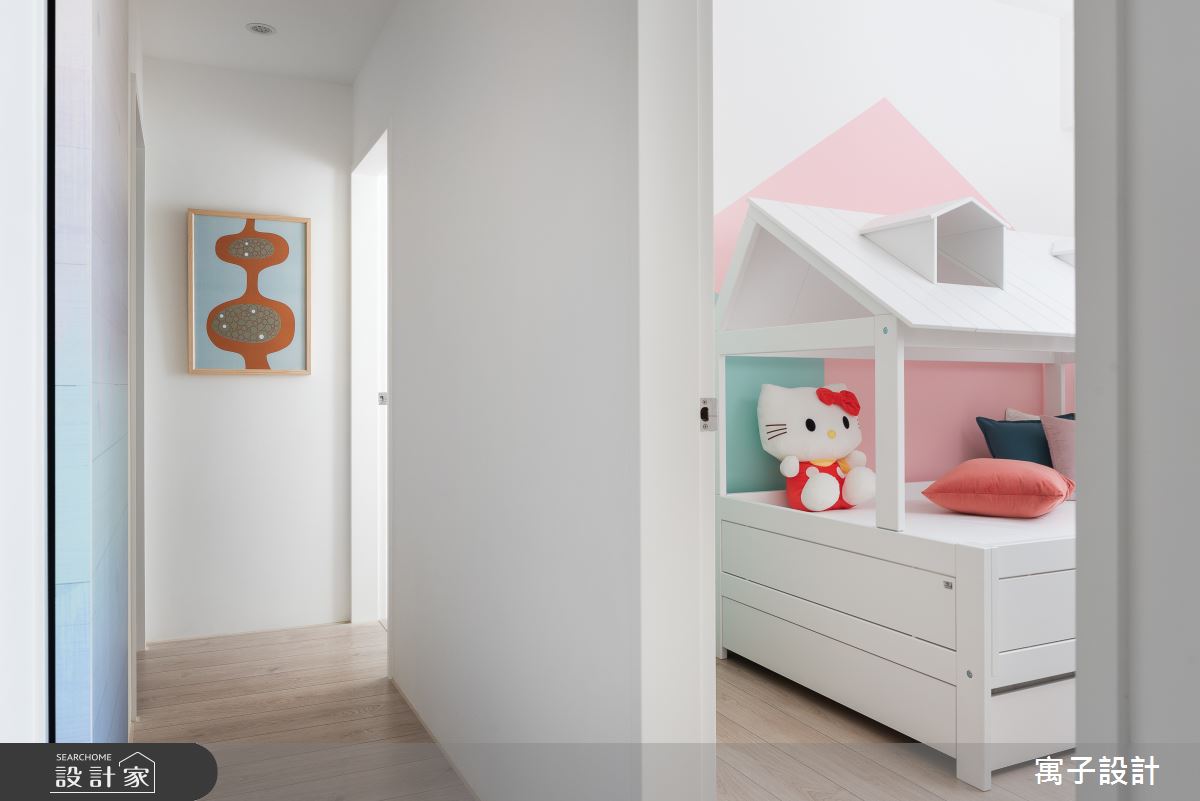 25坪老屋(16~30年)＿北歐風兒童房兒童房案例圖片＿寓子設計＿寓子_冰淇淋之11