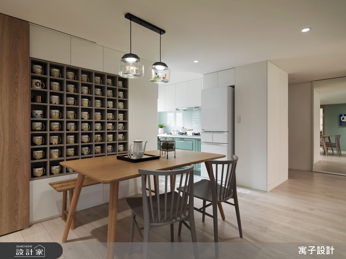 30坪新成屋(5年以下)＿北歐風餐廳案例圖片＿寓子設計＿寓子_旅行之9