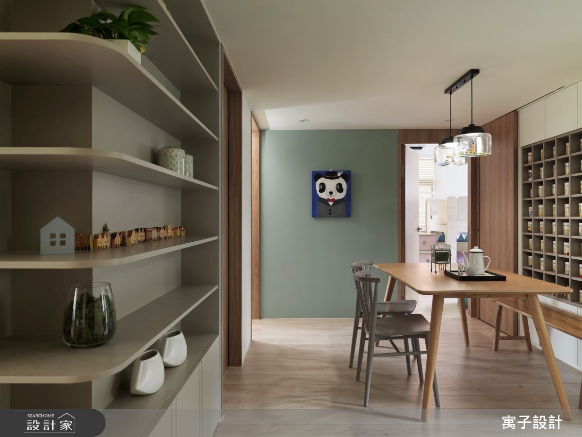 30坪新成屋(5年以下)＿北歐風餐廳案例圖片＿寓子設計＿寓子_旅行之11