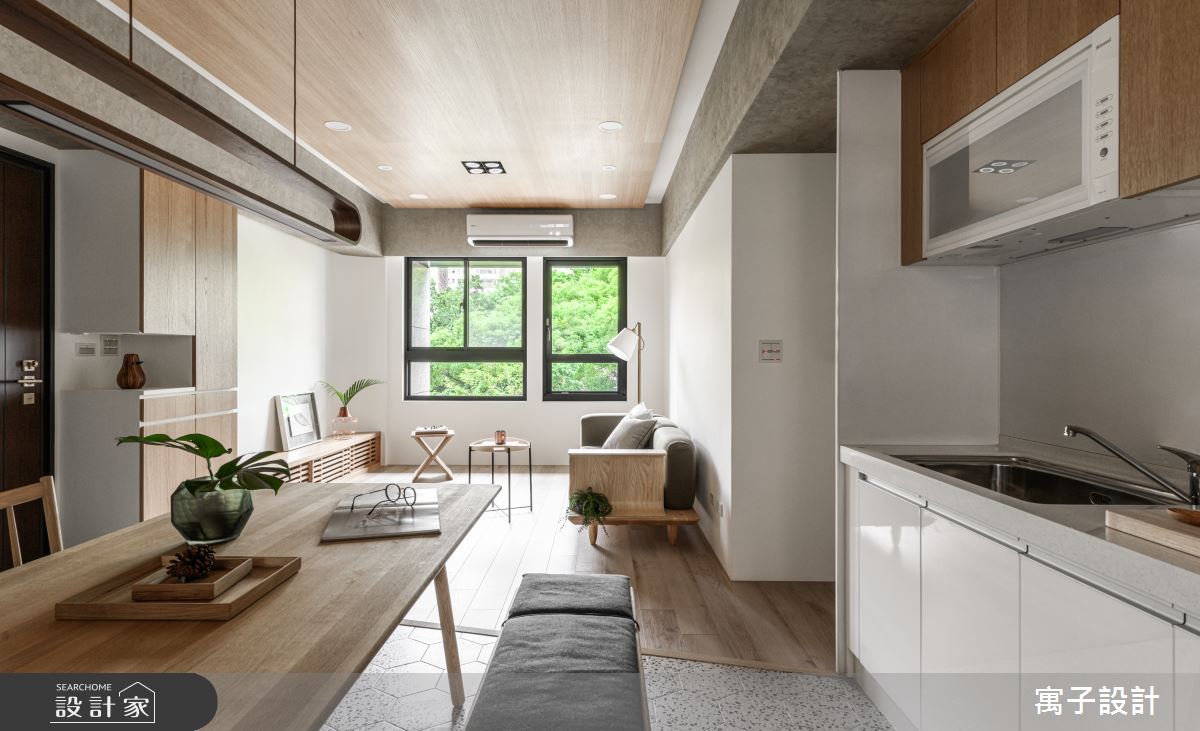 30坪新成屋(5年以下)＿休閒多元餐廳案例圖片＿寓子設計＿寓子_木果果之8
