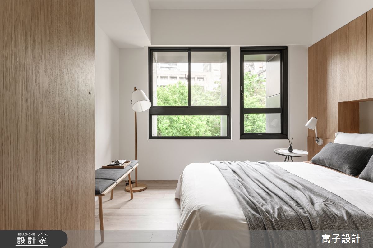 30坪新成屋(5年以下)＿休閒多元臥室案例圖片＿寓子設計＿寓子_木果果之13