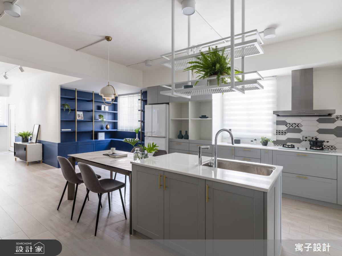 35坪老屋(16~30年)＿北歐風餐廳案例圖片＿寓子設計＿寓子_chouchou之5