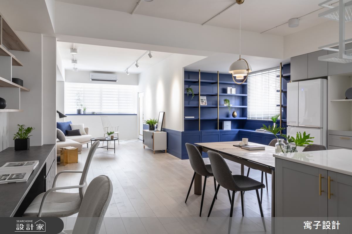 35坪老屋(16~30年)＿北歐風餐廳案例圖片＿寓子設計＿寓子_chouchou之8