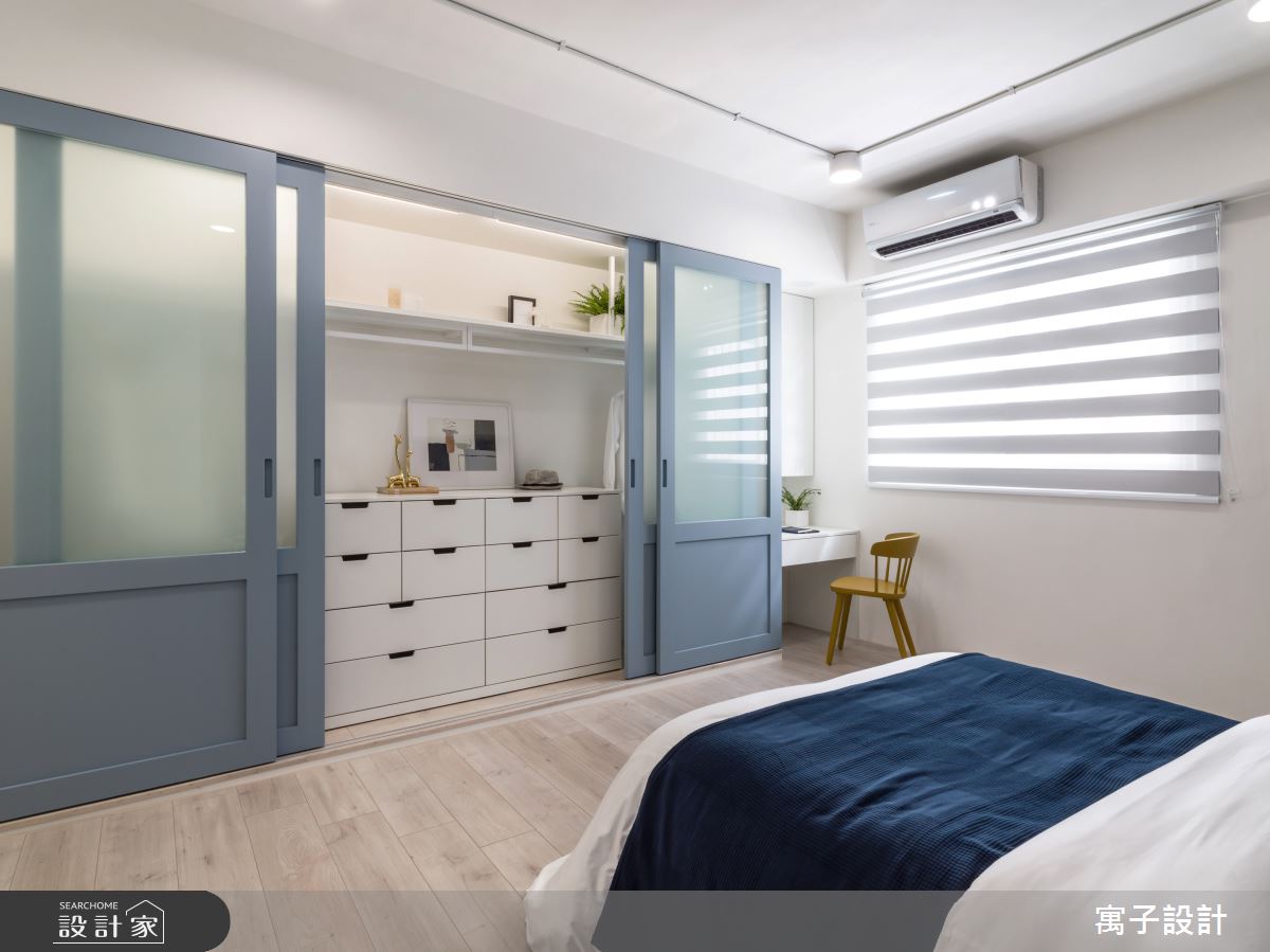 35坪老屋(16~30年)＿北歐風臥室案例圖片＿寓子設計＿寓子_chouchou之12