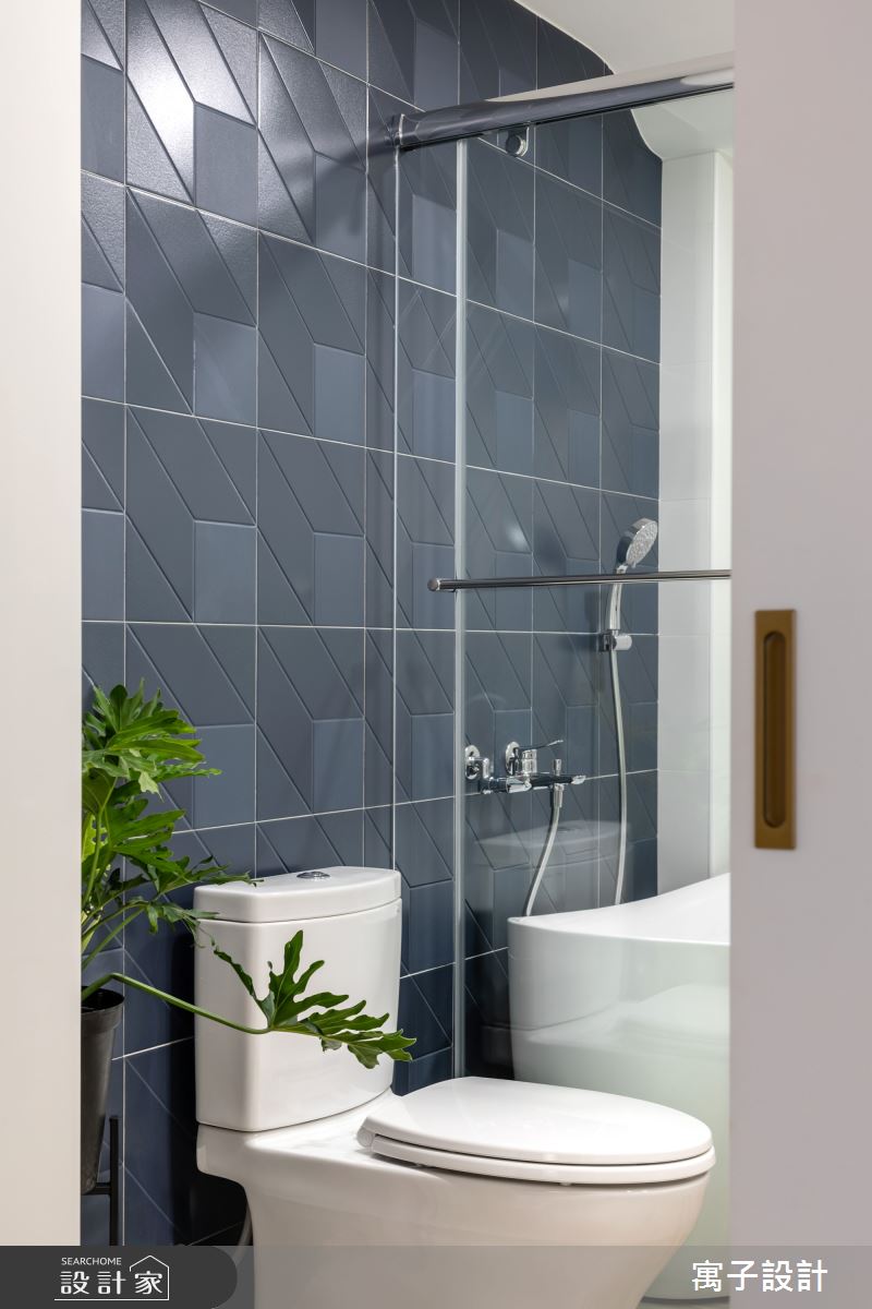 35坪老屋(16~30年)＿北歐風浴室案例圖片＿寓子設計＿寓子_chouchou之13